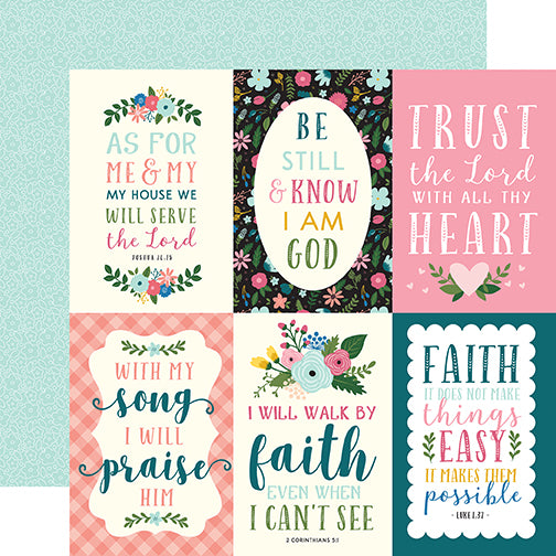 Have Faith 4x6 Journaling Card
