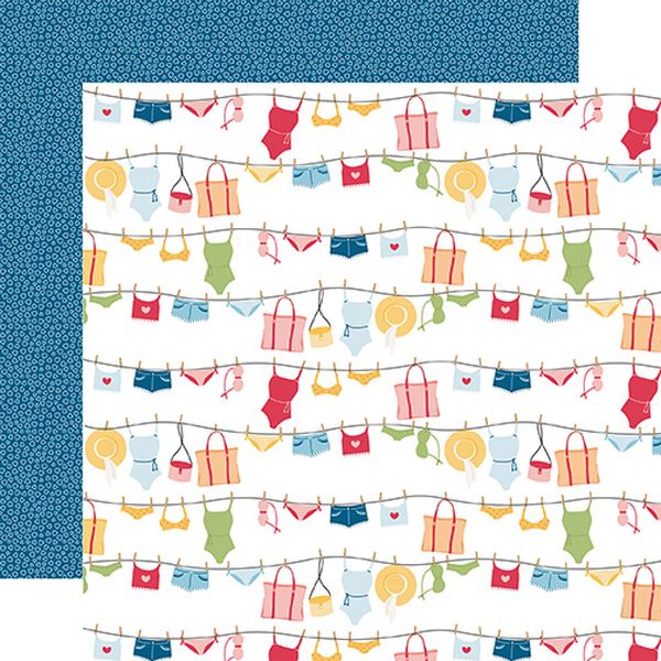 Echo Park Have a Great Summer Summer Days Apparel DS Paper (1 Sheet)