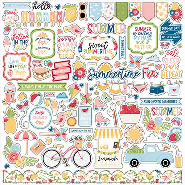 Echo Park Have A Great Summer Element Sticker