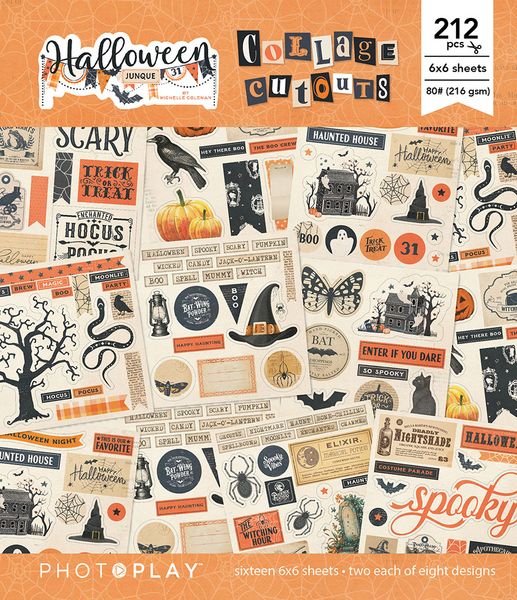 PhotoPlay Halloween Junque Collage Cutouts