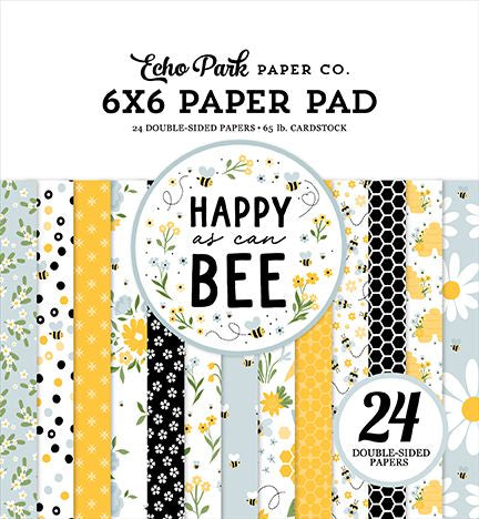 Echo Park Happy As Can Bee 6x6 Paper Pad