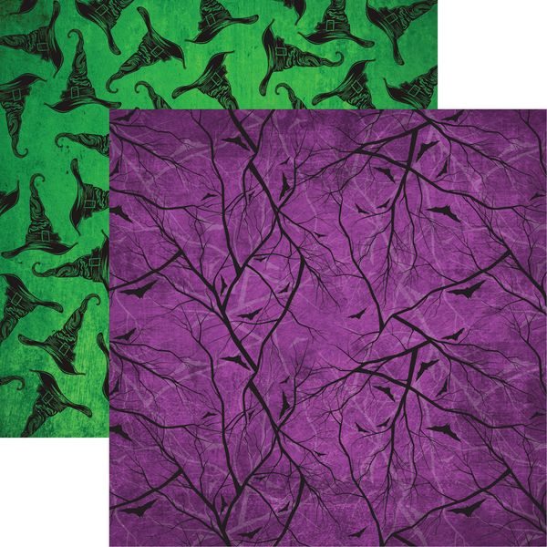 Reminisce Hocus Pocus: Let's Get Batty Paper DS Paper (1 Sheet)