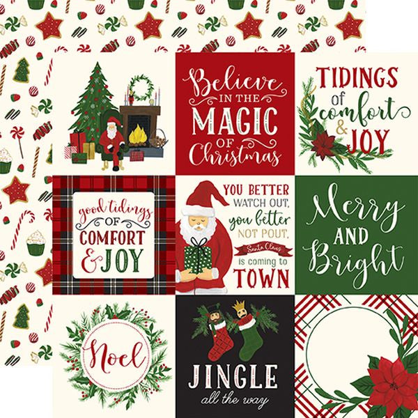 4x4 Journaling Cards Here Come