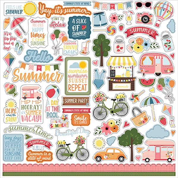Here Comes the Sun Element Sticker