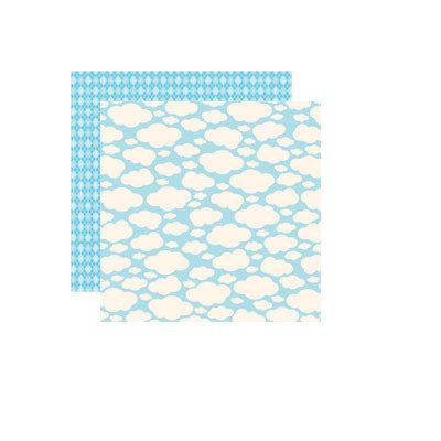 Reminisce CLEARANCE-Cloud Puff Shimmer Paper DS Paper (1 Sheet)