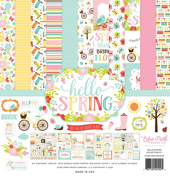 Echo Park Hello Spring Collection Kit