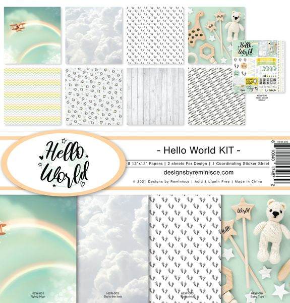Reminisce Hello World Collection Kit
