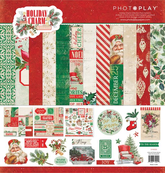 Holiday Charm Collection Kit 13 Piece