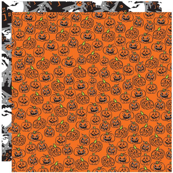 Reminisce Halloween Party: Happy Jack DS Paper (1 Sheet)