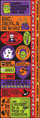 Reminisce Halloween Party Stickers