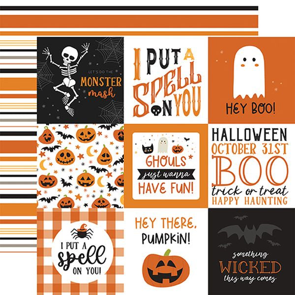 Halloween Party 4X4 Journaling