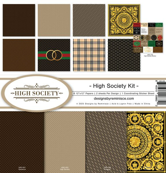Reminisce High Society Collection Kit