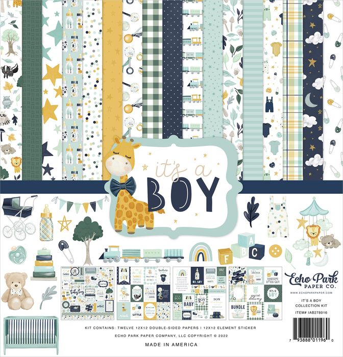 It's A Boy Collection Kit