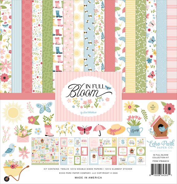 Echo Park In Full Bloom Collection Kit