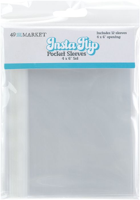 49 And Market InstaFlip Sleeves-4"X6"