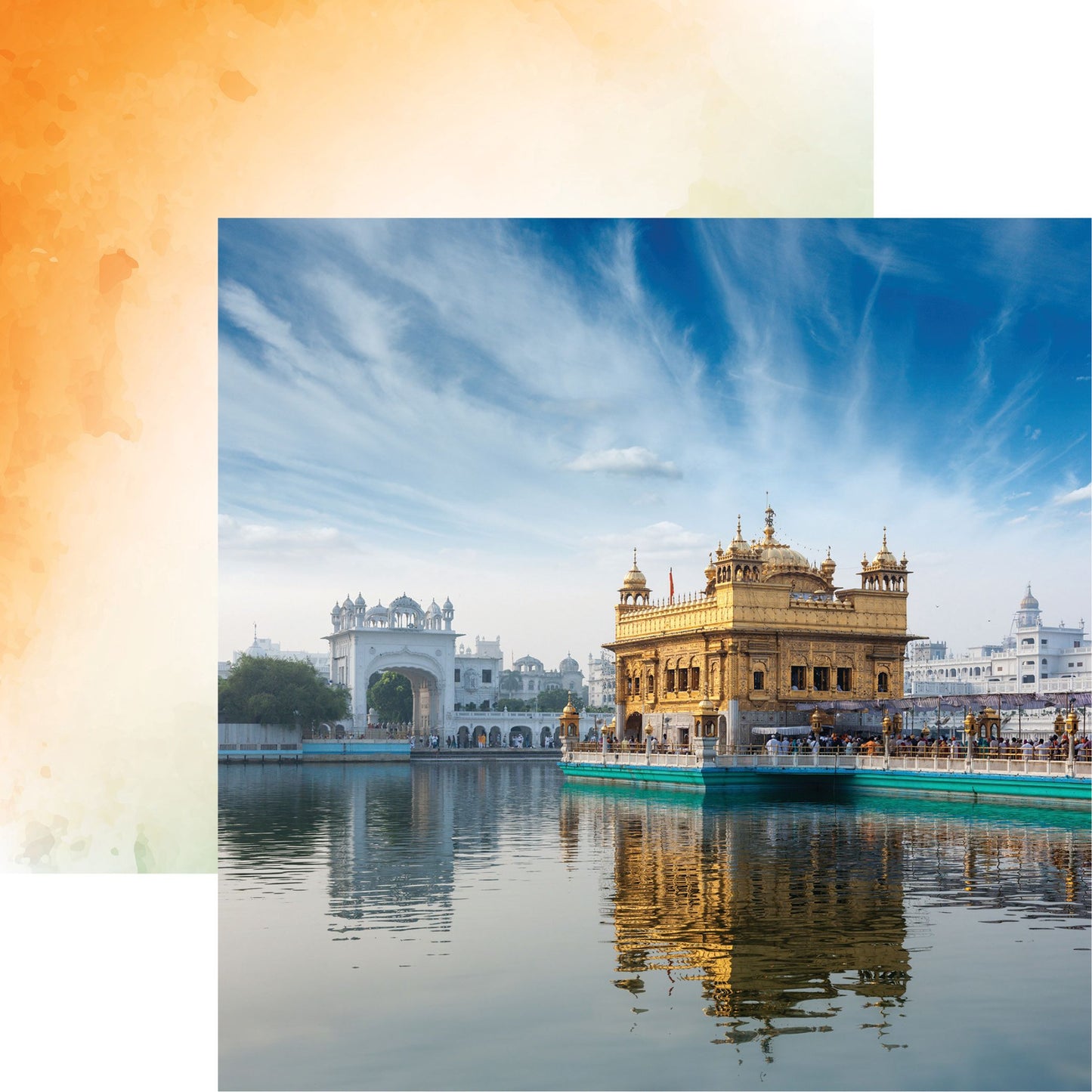 Reminisce India: Golden Temple DS Paper (1 Sheet)