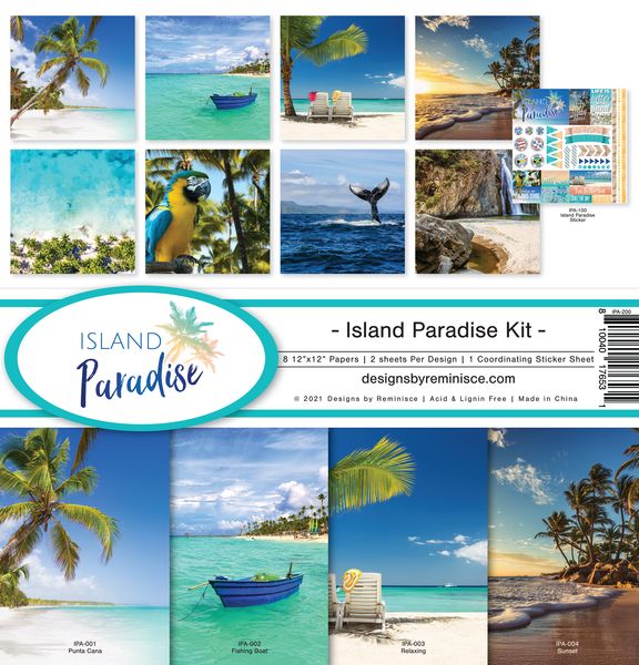 Reminisce Island Paradise Collection Kit