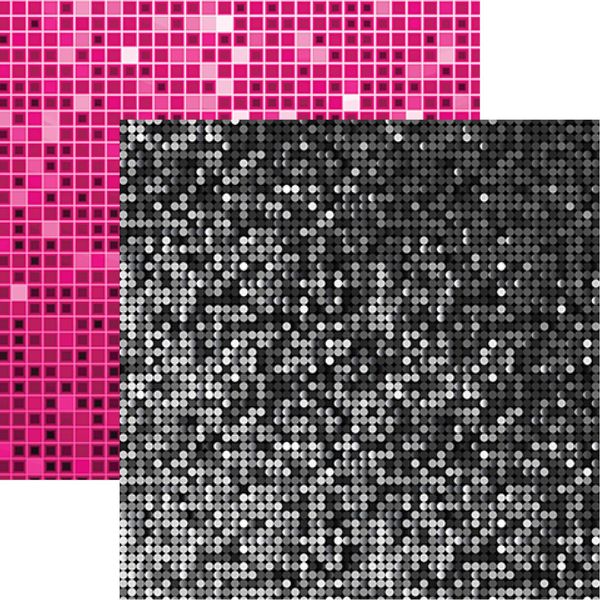 Reminisce It's Party Time: Ombre Shimmer DS Paper (1 Sheet)