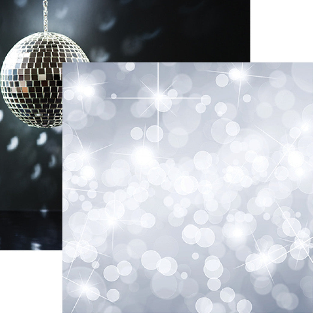 Reminisce It's Party Time: Silver Bokeh DS Paper (1 Sheet)