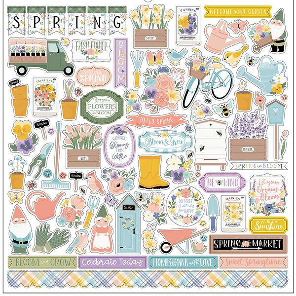 It's Spring Time Element Sticker