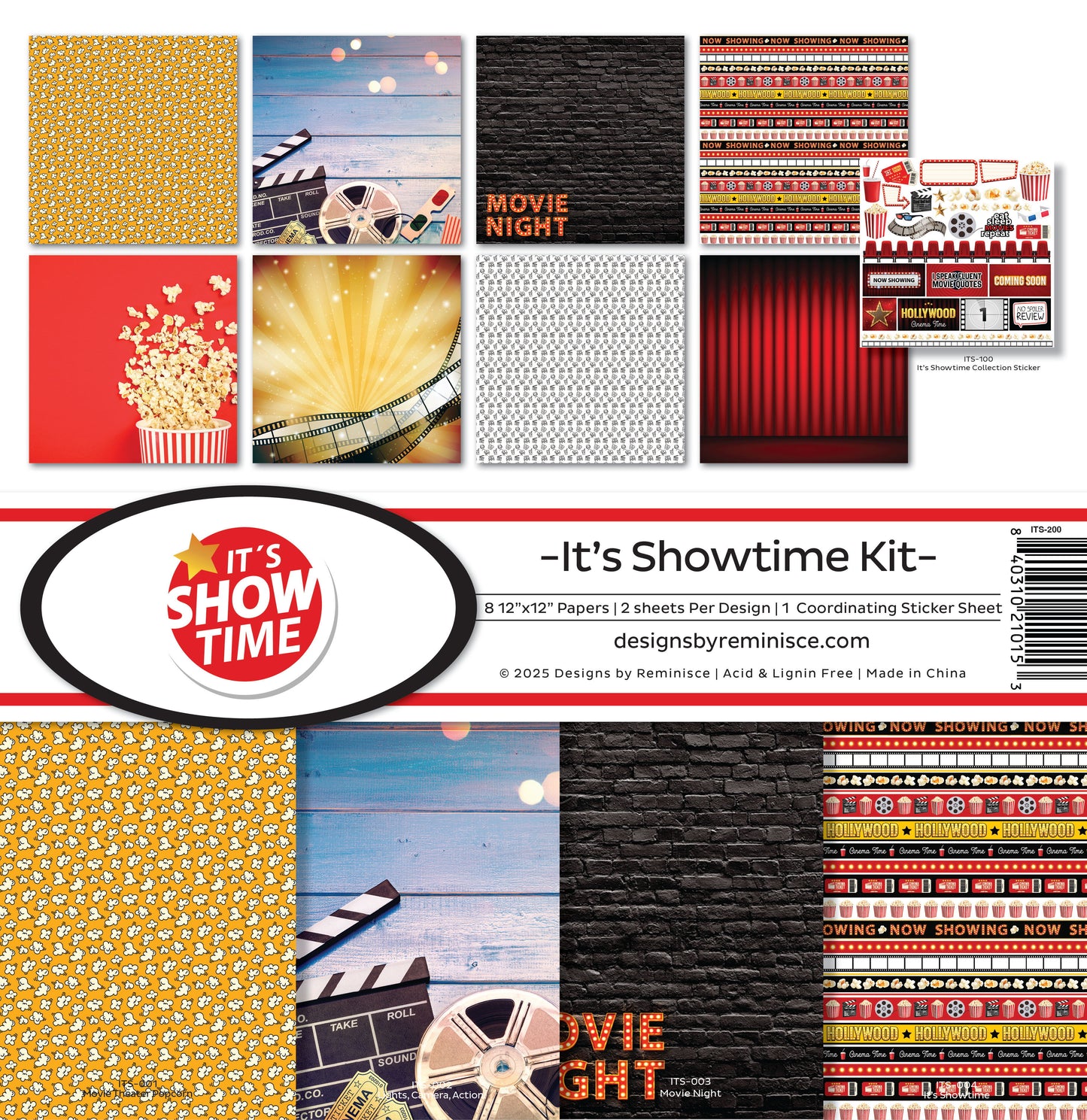 Reminisce It's Showtime Collection Kit