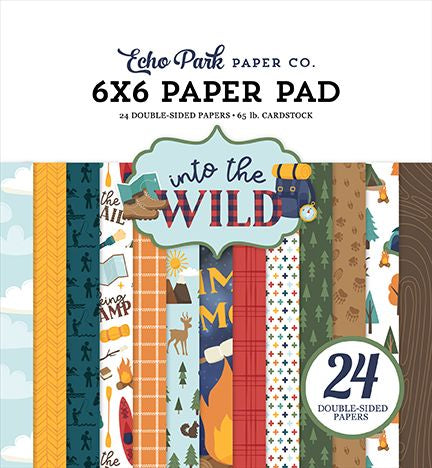 Echo Park Into The Wild 6x6 Paper Pad