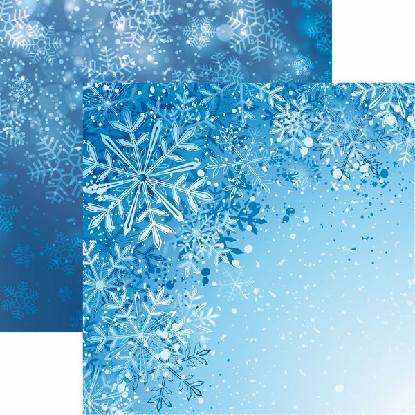 Reminisce Jack Frost: Snowflakes Paper DS Paper (1 Sheet)