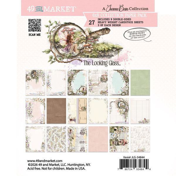 49 And Market Collection Pack 6"X8"-The Looking Glass