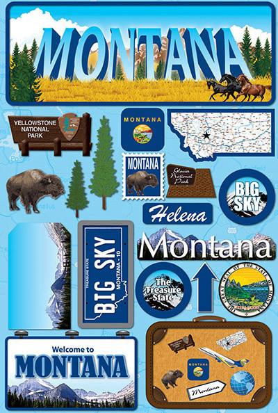 Reminisce DISC - Montana Jetsetters 3D Stickers 2.0