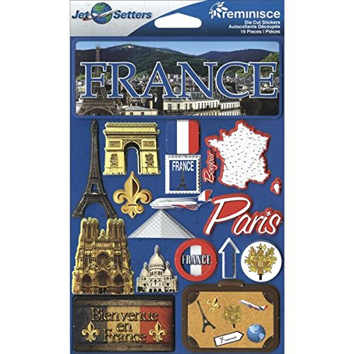Reminisce DISC - France Jetsetters 3D Stickers 2.0