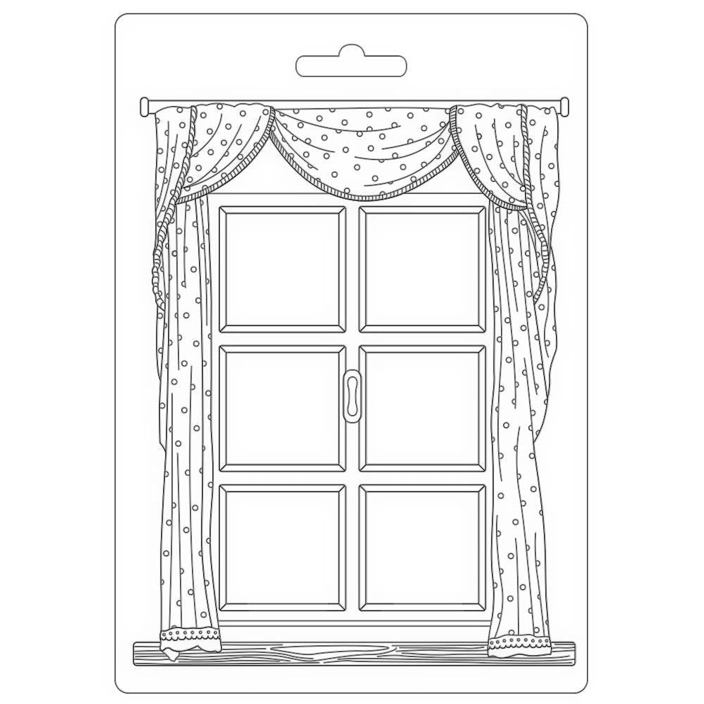 Stamperia Dream Window Soft Maxi Mold A5