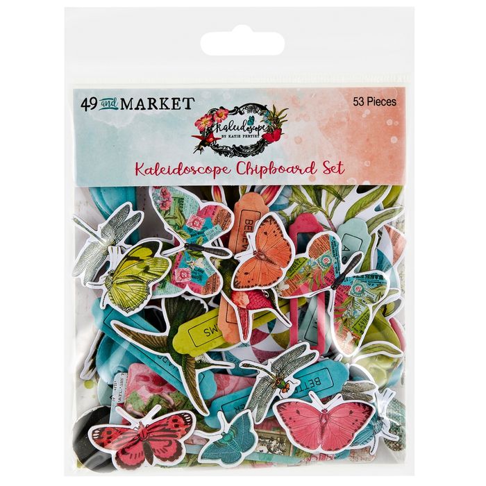 49 And Market Chipboard Set-Kaleidoscope