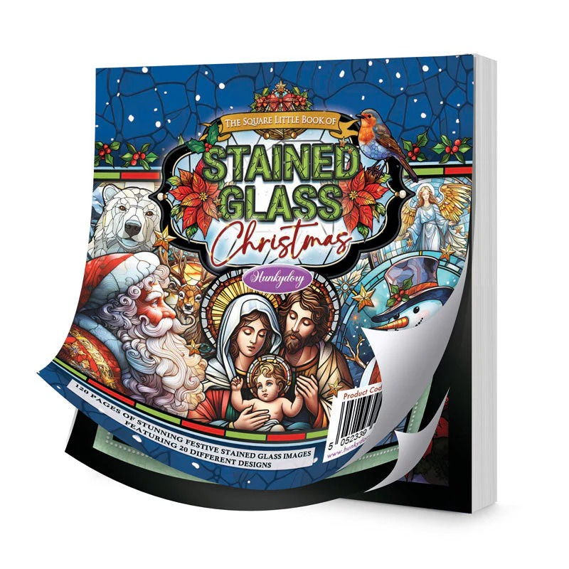 The Square Little Book Of Stained Glass Christmas