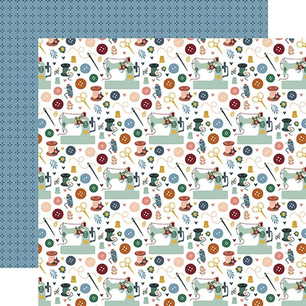 Echo Park Let's Create: Sew Cute DS Paper