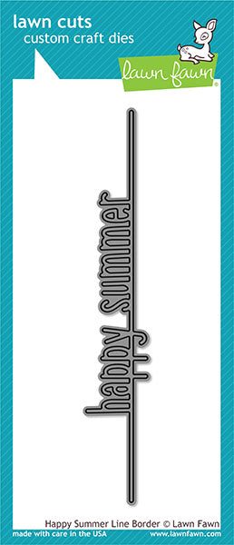 Lawn Fawn Happy Summer Line Border