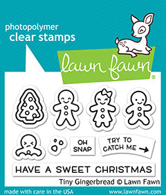 Lawn Fawn: Tiny Gingerbread