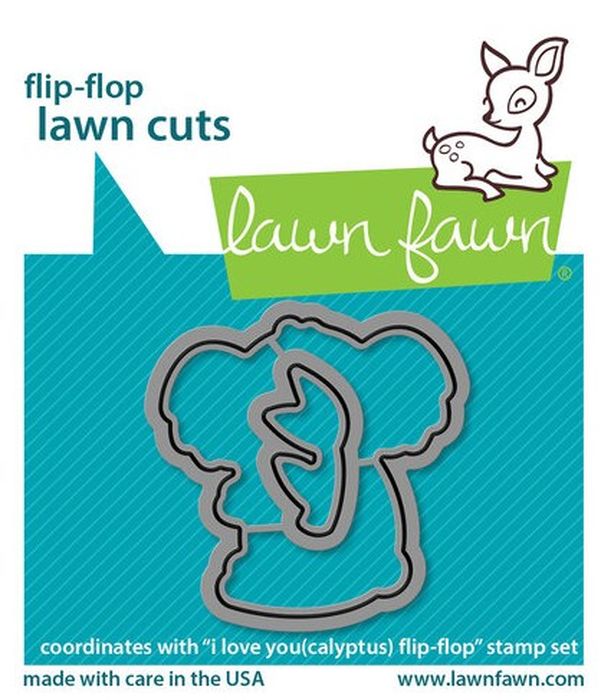 Lawn Fawn I Love You(calyptus) Die Set