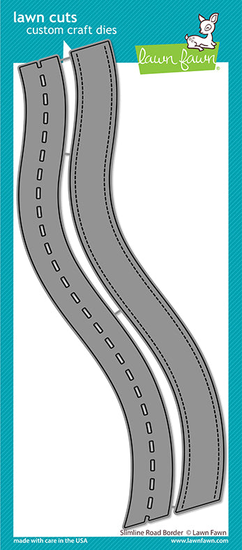 Lawn Fawn Slimline Road Border Lawn Cut