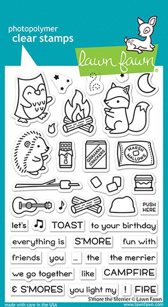 Lawn Fawn S'more the Merrier Stamps