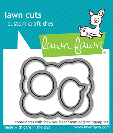 Lawn Fawn How You Bean? Mint Die