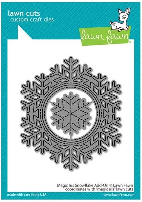 Magic Iris Snowflake Add On Die
