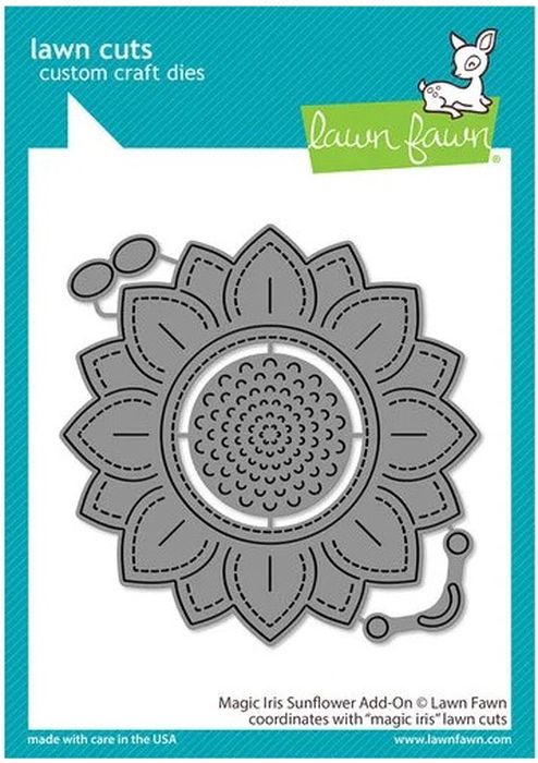 Lawn Fawn Magic Iris Sunflower Die Cut