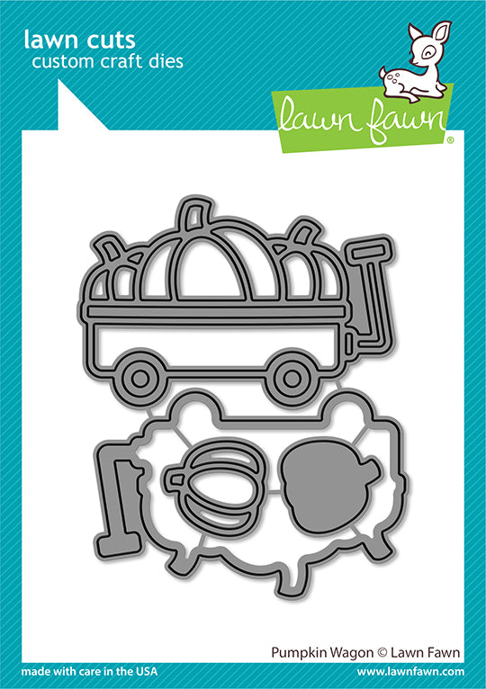 Lawn Fawn Pumpkin Wagon Lawn Cuts Dies