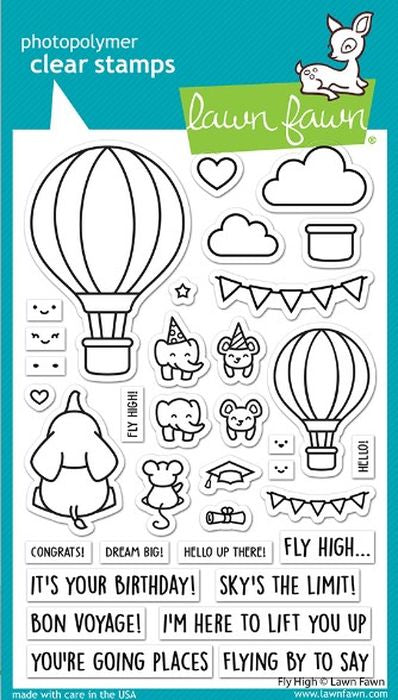 Clear Stamps Fly High