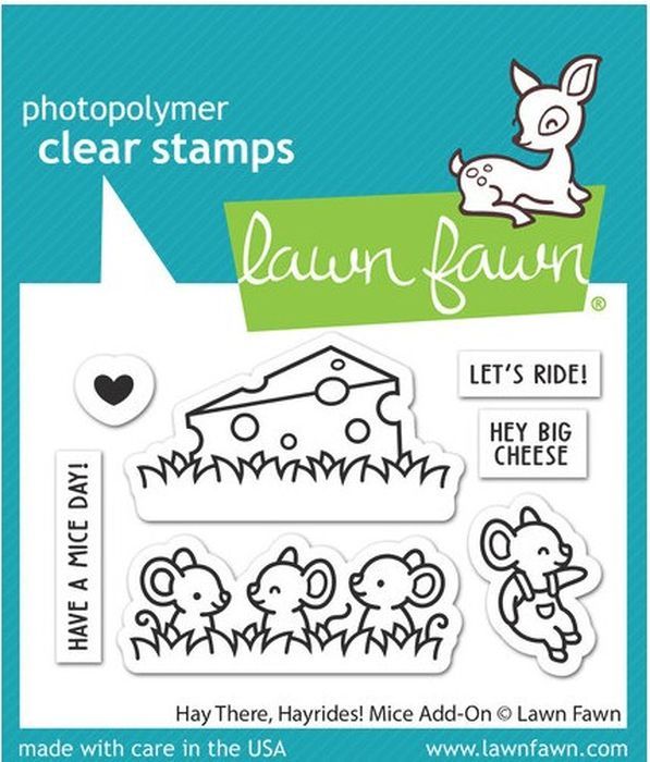 Clear Stamps Hay There, Hayrides! Mice Add-on