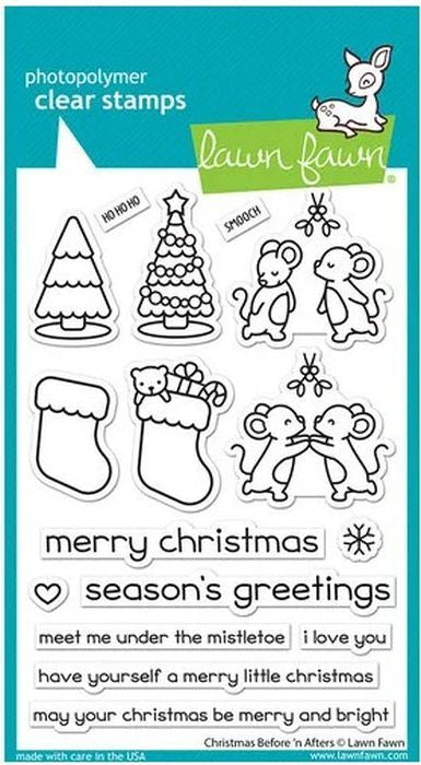 Clear stamps Christmas before '