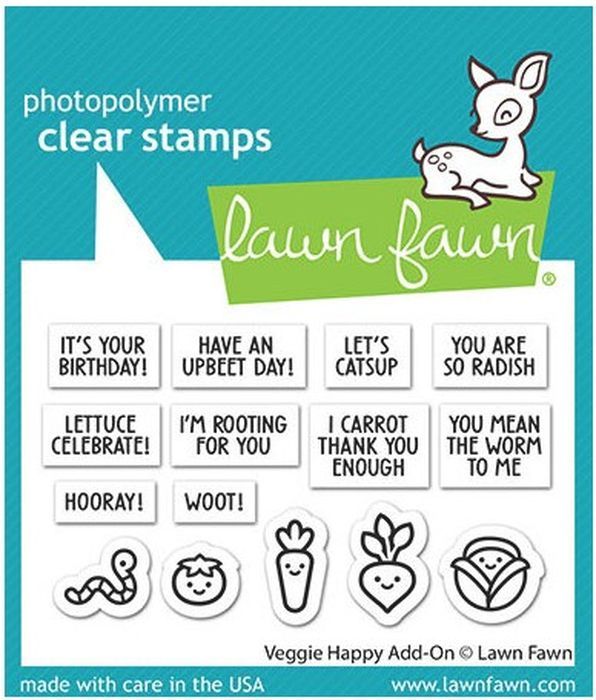 Veggie Happy Add On Stamp
