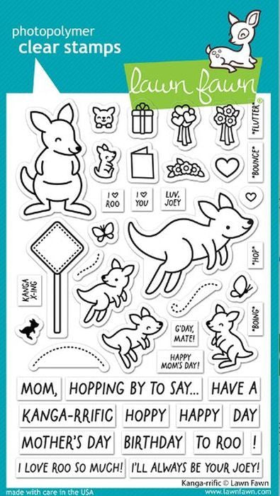 Kanga-rrific Stamp