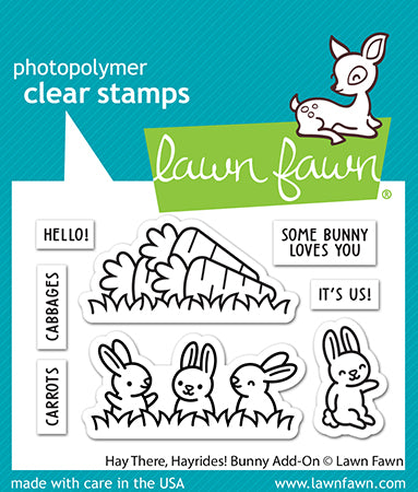 Lawn Fawn Hay There, Hayrides! Bunny Add-On Stamp