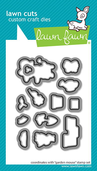 Lawn Fawn: Lawn Cuts - Garden Mouse Dies